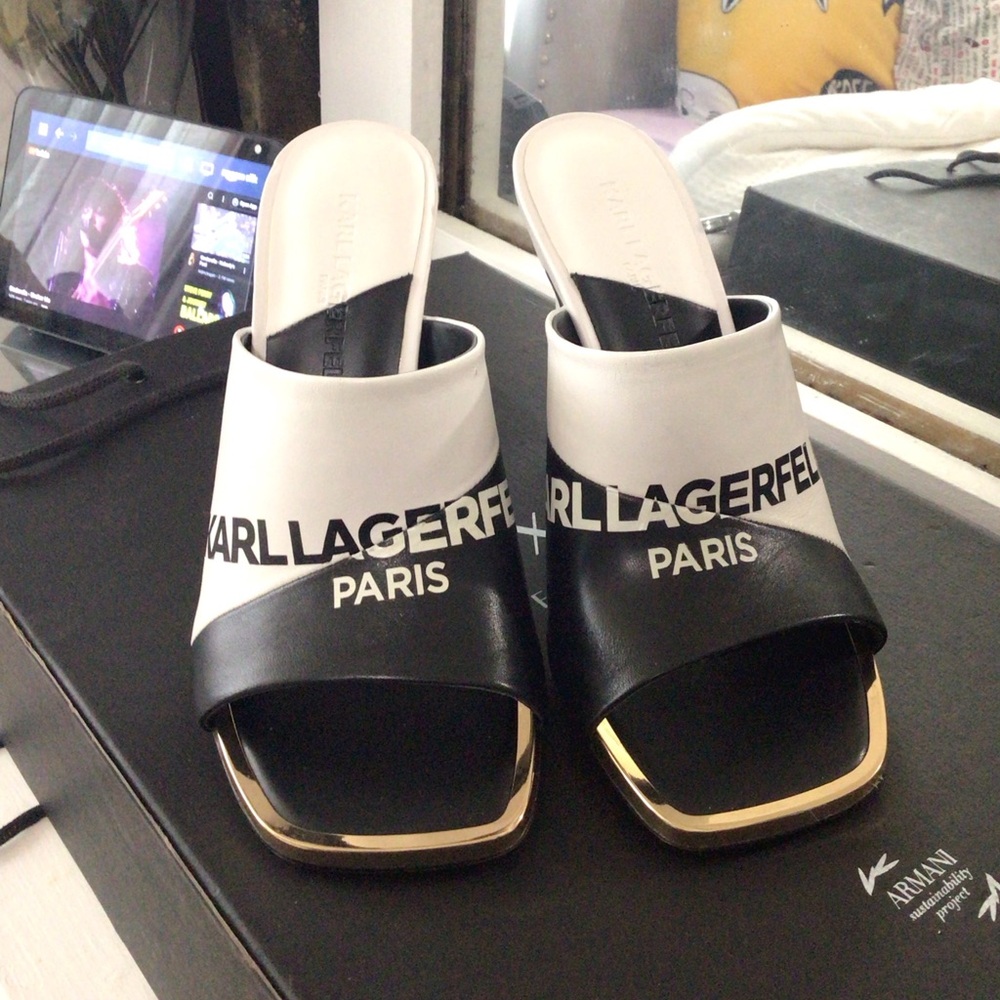 Karl Lagerfeld mule